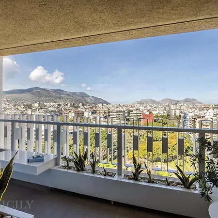Apartment Luxury Tower Sperlinga By Domusicily Palermo